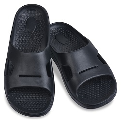 MEN’S FUSION 2 SLIDE BLACK # 20-244 | Livewellx