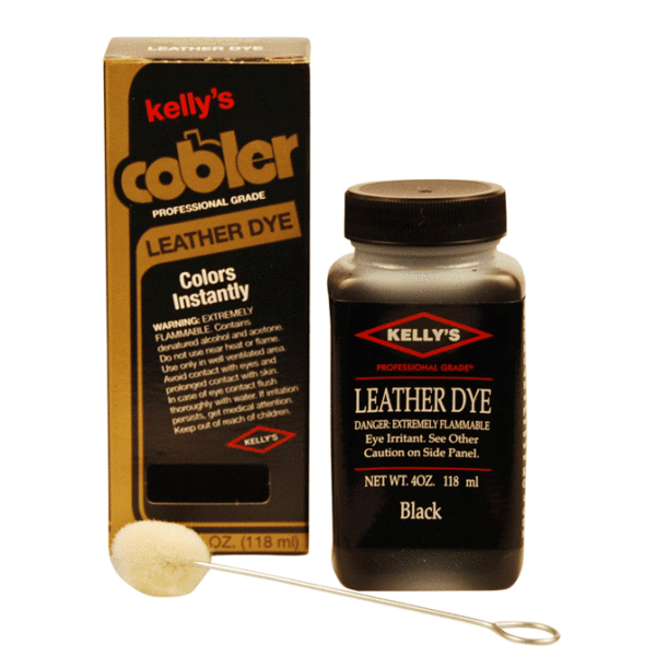 KELLY'S LEATHER DYE - 4 OZ